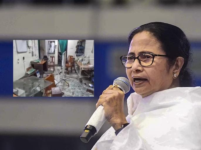 Kolkata Rape & Murder case: Mamata Banerjee alleges BJP and Left behind attack on hospital, police releases photos of suspects  | हॉस्पिटलवर हल्ला करण्यामागे भाजपा आणि डाव्यांचा हात, ममता बॅनर्जींचा आरोप, पोलिसांनी प्रसिद्ध केले संशयितांचे फोटो  Kolkata Rape & Murder case: Mamata Banerjee alleges BJP and Left behind attack on hospital, police releases photos of suspects  | हॉस्पिटलवर हल्ला करण्यामागे भाजपा आणि डाव्यांचा हात, ममता बॅनर्जींचा आरोप, पोलिसांनी प्रसिद्ध केले संशयितांचे फोटो