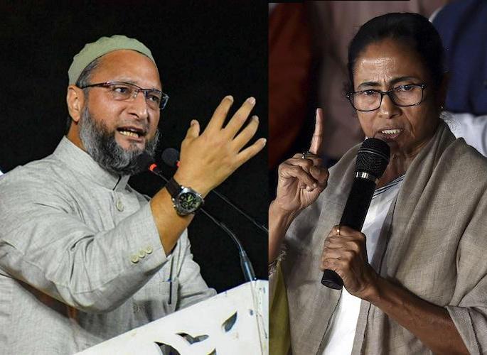 asauddin Owaisi rushed for BJP's defeat, hand of friendship to Mamata Banerjee | भाजपाच्या पराभवासाठी औवेसी सरसावले, ममता बॅनर्जींकडे दोस्तीचा हात   