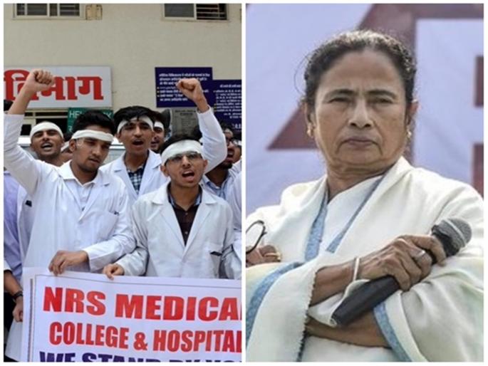 Mamta Banerjee finally became the meeting with the doctors | अखेर ममता बॅनर्जींची डॉक्टरांसोबतची बैठक ठरली ; तोडगा निघण्याची शक्यता