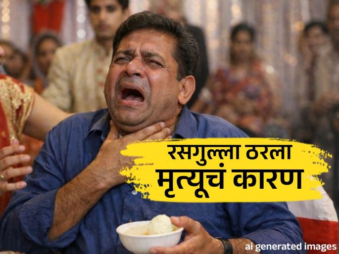 Ate rasgulla and died! 41-year-old Lalit died in the wedding tent; What did the doctor say? | रसगुल्ला खाल्ला आणि जीवच गेला! ४१ वर्षांच्या ललित यांचा लग्नाच्या मंडपातच मृत्यू; डॉक्टर काय म्हणाले? Ate rasgulla and died! 41-year-old Lalit died in the wedding tent; What did the doctor say? | रसगुल्ला खाल्ला आणि जीवच गेला! ४१ वर्षांच्या ललित यांचा लग्नाच्या मंडपातच मृत्यू; डॉक्टर काय म्हणाले?