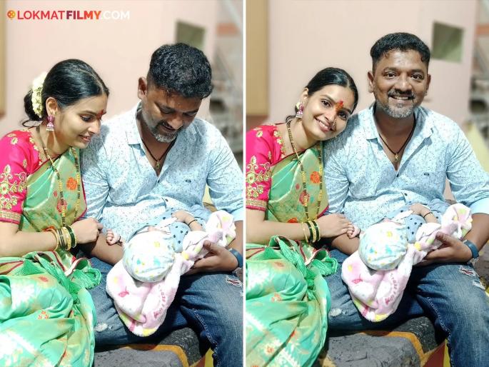 marathi television actress ratris khel chale 2 fame mangal rane share post about naming ceremony of her baby boy  | लाडक्या लेकाचं बारसं! 'रात्रीस खेळ चाले' फेम अभिनेत्रीच्या घरी चिमुकल्याचं आगमन, नाव ठेवलंय खूपच खास!