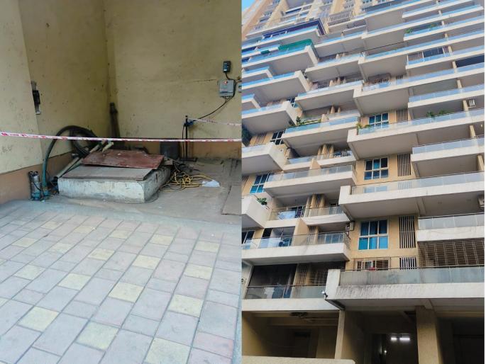 The death of a female banker by falling into a manhole in Mumbai! The body was taken out after an hour | मेनहोलमध्ये पडून महिला बँकरचा मृत्यू! तासाभराने बाहेर काढला मृतदेह The death of a female banker by falling into a manhole in Mumbai! The body was taken out after an hour | मेनहोलमध्ये पडून महिला बँकरचा मृत्यू! तासाभराने बाहेर काढला मृतदेह