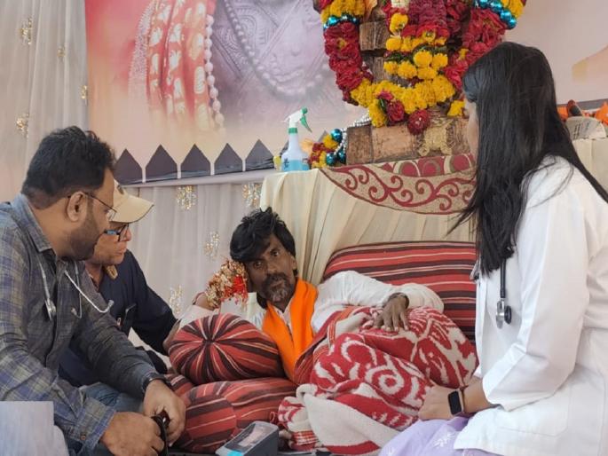 ' will take treatment only after arrival of Maratha Reservation GR'; Manoj Jarange's refusal to medical examination | 'आरक्षणाचा जीआर आल्यानंतरच उपचार'; मनोज जरांगे यांचा वैद्यकीय तपासणीस नकार ' will take treatment only after arrival of Maratha Reservation GR'; Manoj Jarange's refusal to medical examination | 'आरक्षणाचा जीआर आल्यानंतरच उपचार'; मनोज जरांगे यांचा वैद्यकीय तपासणीस नकार