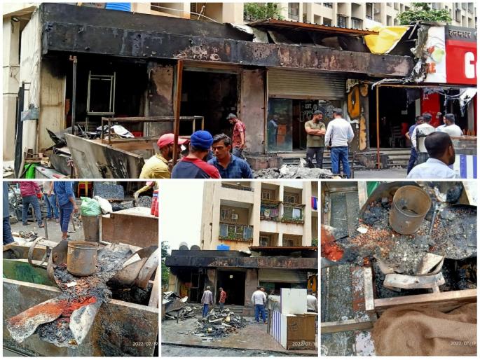 Fire in Manikbag due to cylinder leak A loss of around 4 lakhs pune fire | पुणे: सिलेंडर गळतीने माणिकबागेत आग; सुमारे ४ लाखांचे नुकसान Fire in Manikbag due to cylinder leak A loss of around 4 lakhs pune fire | पुणे: सिलेंडर गळतीने माणिकबागेत आग; सुमारे ४ लाखांचे नुकसान