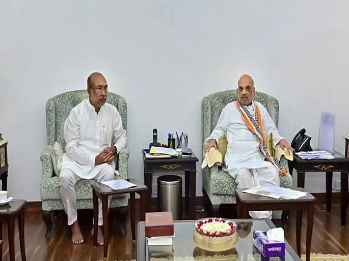 Manipur CM N Biren Singh has said that he will not resign as Chief Minister | "मी राजीनामा देणार नाही", मणिपूरच्या मुख्यमंत्र्यांनी जाहीर केली भूमिका, चर्चांना पूर्णविराम    Manipur CM N Biren Singh has said that he will not resign as Chief Minister | "मी राजीनामा देणार नाही", मणिपूरच्या मुख्यमंत्र्यांनी जाहीर केली भूमिका, चर्चांना पूर्णविराम