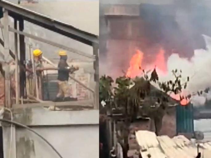 manipur violence tense situation fresh flare up houses burning set on fire army called in curfew reimpose | मणिपूरमध्ये पुन्हा उफाळला हिंसाचार! घरांची तोडफोड, जाळपोळ; संचारबंदी लागू manipur violence tense situation fresh flare up houses burning set on fire army called in curfew reimpose | मणिपूरमध्ये पुन्हा उफाळला हिंसाचार! घरांची तोडफोड, जाळपोळ; संचारबंदी लागू