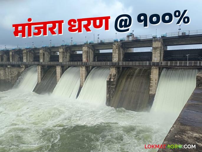 latest news Manjara Dam Water Storage: Manjara Dam Overflow: Alert to 152 villages in Latur and Karnataka Read in detail | Manjara Dam Water Storage : मांजरा धरण ओव्हरफ्लो: लातूर व कर्नाटकातील १५२ गावांना अलर्ट वाचा सविस्तर