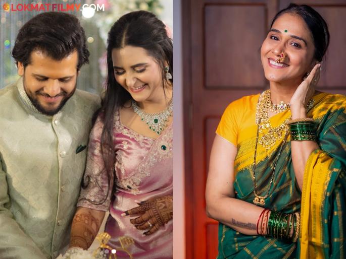 prasad oak wife manjiri oak reaction on son sarthak engagement ceremony says | "आम्हाला गाजावाजा करायचा नव्हता, कारण...", लाडक्या लेकाच्या साखरपुड्याबद्दल मंजिरी ओक स्पष्टच बोलली prasad oak wife manjiri oak reaction on son sarthak engagement ceremony says | "आम्हाला गाजावाजा करायचा नव्हता, कारण...", लाडक्या लेकाच्या साखरपुड्याबद्दल मंजिरी ओक स्पष्टच बोलली