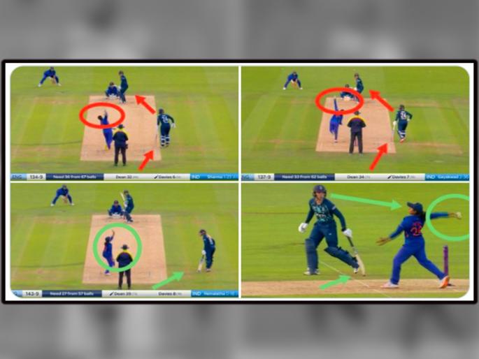 Deepti Sharma Charlie Dean Mankading Controversy she left crease more than 70 times IND vs ENG | Deepti Sharma Dean, Mankading Controversy: आता काय म्हणावं या लोकांना... एक-दोन नव्हे तब्बल ७२ वेळा डीनने सोडली होती रनिंग क्रीज!