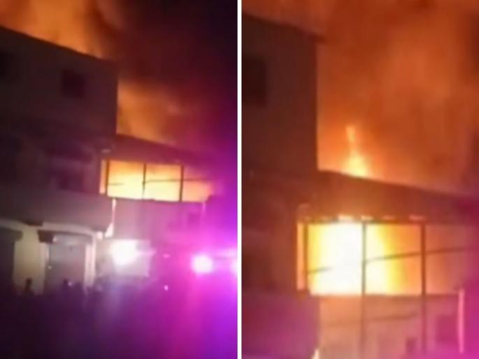 Massive fire breaks out at scrap warehouse in Mankhurd Mumbai 8 fire engines at the scene | मुंबईतील मानखुर्दमध्ये भंगार गोदामाला भीषण आग; अग्निशमन दलाच्या ८ गाड्या घटनास्थळी! Massive fire breaks out at scrap warehouse in Mankhurd Mumbai 8 fire engines at the scene | मुंबईतील मानखुर्दमध्ये भंगार गोदामाला भीषण आग; अग्निशमन दलाच्या ८ गाड्या घटनास्थळी!