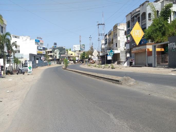 Unprecedented peace in Ahmednagar city | अहमदनगर शहरात अभूतपूर्व शांतता
