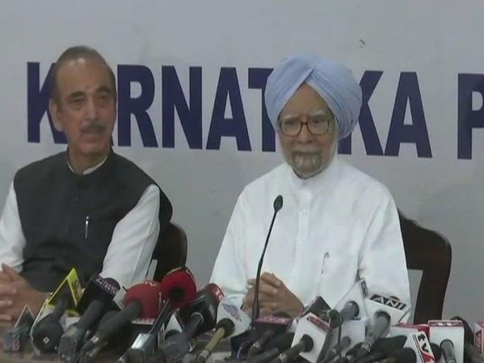 No Prime Minister except Narendra Modi in our country has used the PMO to say things about his opponent says Manmohan Singh | मोदींनी पंतप्रधान कार्यालयाची प्रतिष्ठा घालवली- मनमोहन सिंग