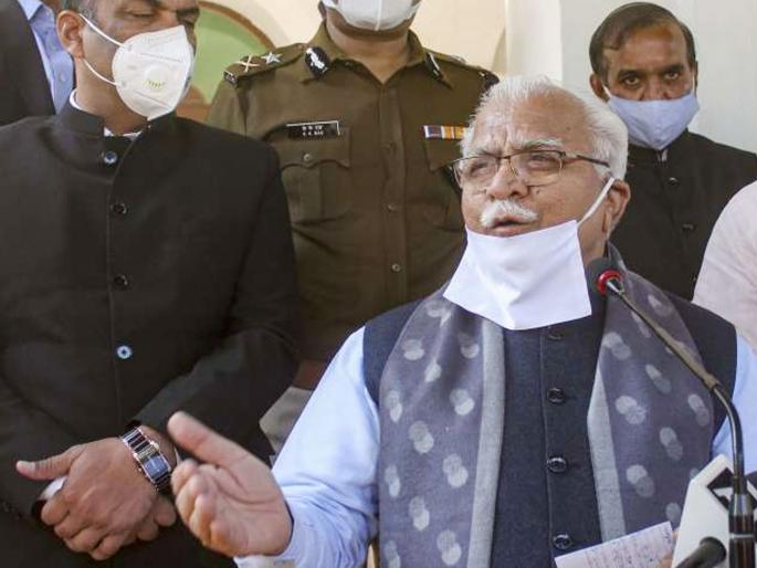 farmer leader challenged haryana cm manohar lal khattar over his statement | Farmers Protest: “दोघेही काठ्या उचलू, हरलो तर आयुष्यभर गुलामी करेन”; शेतकरी नेत्याचे CM खट्टरांना आव्हान