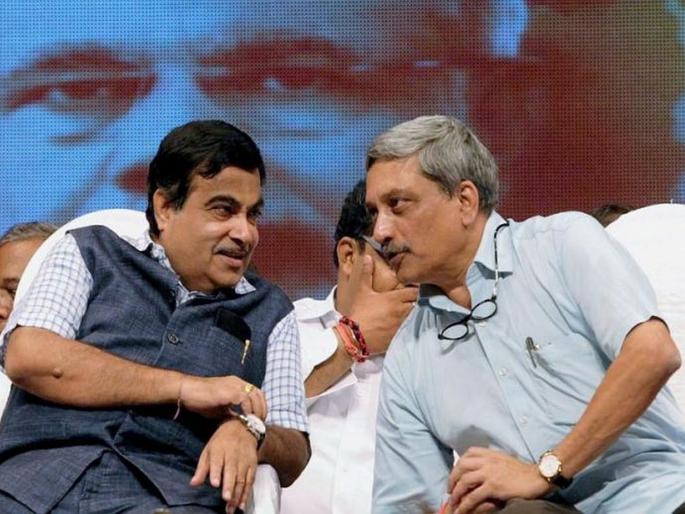 manohar parrikar shocks me over road development project work with nitin gadkari says sudin dhavalikar | '...तेव्हा पर्रीकरांनी माझ्यासह गडकरींनाही धक्का दिला' manohar parrikar shocks me over road development project work with nitin gadkari says sudin dhavalikar | '...तेव्हा पर्रीकरांनी माझ्यासह गडकरींनाही धक्का दिला'