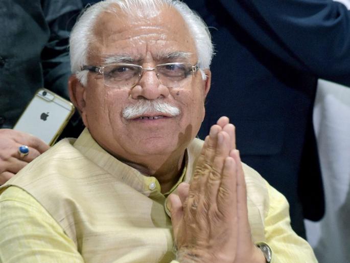 Information about the nature of Chief Minister Manohar Lal Khattar's threat to the chair | मुख्यमंत्री मनोहर लाल खट्टर यांच्या खुर्चीला धोका नसल्याची सुत्रांची माहिती Information about the nature of Chief Minister Manohar Lal Khattar's threat to the chair | मुख्यमंत्री मनोहर लाल खट्टर यांच्या खुर्चीला धोका नसल्याची सुत्रांची माहिती