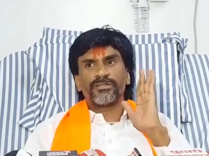 We stand alone in the fight for Maratha reservation...but society is behind us: Manoj Jarange | मराठा आरक्षणाच्या लढाईत आपण एकटो पडलो...पण समाज पाठिशी: मनोज जरांगे