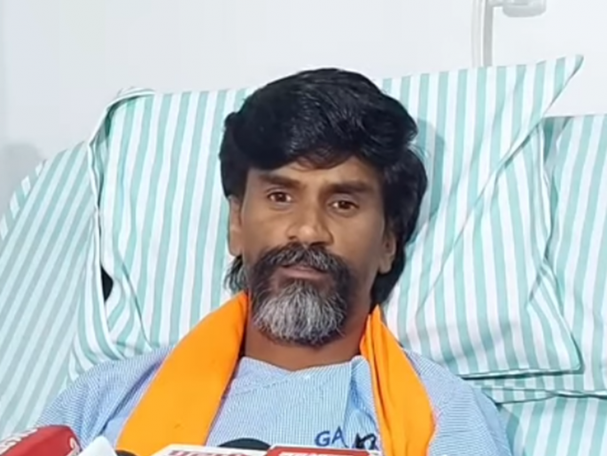 One-year extension to the committee searching for Kunbi records is a boon for the Maratha community: Manoj Jarange | कुणबी नोंदी शोधणाऱ्या समितीला मुदतवाढ ही मराठा समाजासाठी संजीवनी: मनोज जरांगे One-year extension to the committee searching for Kunbi records is a boon for the Maratha community: Manoj Jarange | कुणबी नोंदी शोधणाऱ्या समितीला मुदतवाढ ही मराठा समाजासाठी संजीवनी: मनोज जरांगे
