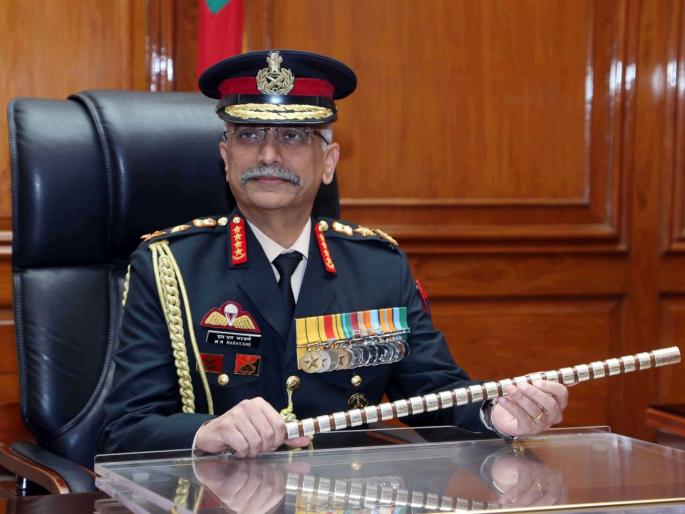 Tensions will not go away without a military coup Army chief's clear message to China | सैन्यमाघारीशिवाय तणाव निवळणार नाही; लष्करप्रमुखांचा यांचा चीनला स्पष्ट संदेश Tensions will not go away without a military coup Army chief's clear message to China | सैन्यमाघारीशिवाय तणाव निवळणार नाही; लष्करप्रमुखांचा यांचा चीनला स्पष्ट संदेश