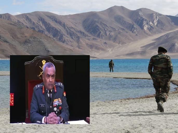 The situation on the India-China LAC is sensitive, the Army Chief's statement raised concerns | भारत-चीन प्रत्यक्ष नियंत्रण रेषेवरील परिस्थिती संवेदनशील, लष्करप्रमुखांच्या विधानानं चिंता वाढवली The situation on the India-China LAC is sensitive, the Army Chief's statement raised concerns | भारत-चीन प्रत्यक्ष नियंत्रण रेषेवरील परिस्थिती संवेदनशील, लष्करप्रमुखांच्या विधानानं चिंता वाढवली