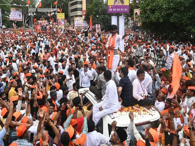Maratha Reservation: Manoj Jarange Patil criticizes Chhagan Bhujbal, Devendra Fadnavis in Nashik | माझ्या नादी लागाल तर याद राखा; नाशकात मनोज जरांगे पाटलांचा भुजबळांना सज्जड दम Maratha Reservation: Manoj Jarange Patil criticizes Chhagan Bhujbal, Devendra Fadnavis in Nashik | माझ्या नादी लागाल तर याद राखा; नाशकात मनोज जरांगे पाटलांचा भुजबळांना सज्जड दम