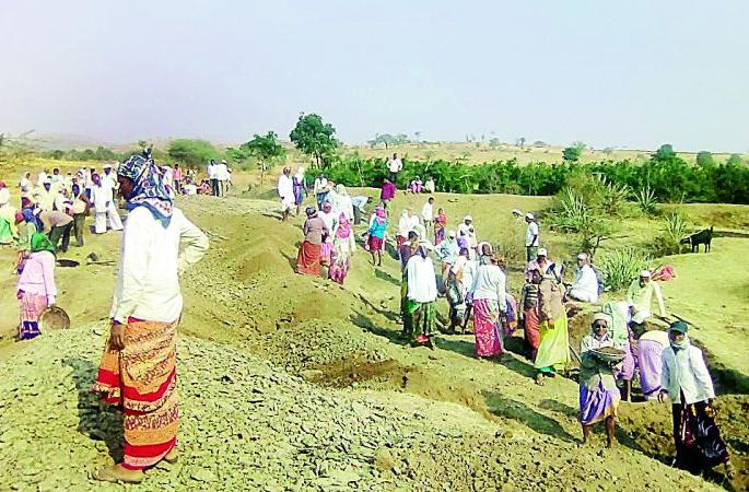 The employment of 32.71 lakh people in the state through MNREGA | मनरेगाच्या माध्यमातून राज्यात ३२.७१ लाख लोकांना रोजगार