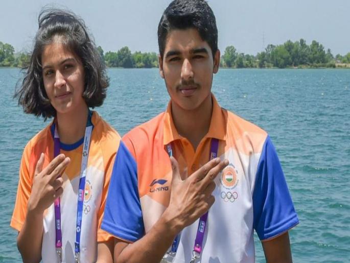 Indian shooter Manu Bhakre and Saurabh Chaudhary creat World record | नेमबाज मनू भाकेर व सौरभ चौधरी यांचा विश्वविक्रम Indian shooter Manu Bhakre and Saurabh Chaudhary creat World record | नेमबाज मनू भाकेर व सौरभ चौधरी यांचा विश्वविक्रम
