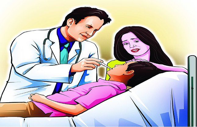 Cloudy atmosphere in Washim district; viral fever | वाशिम जिल्ह्यात ढगाळ वातावरण; साथरोग बळावले ! Cloudy atmosphere in Washim district; viral fever | वाशिम जिल्ह्यात ढगाळ वातावरण; साथरोग बळावले !