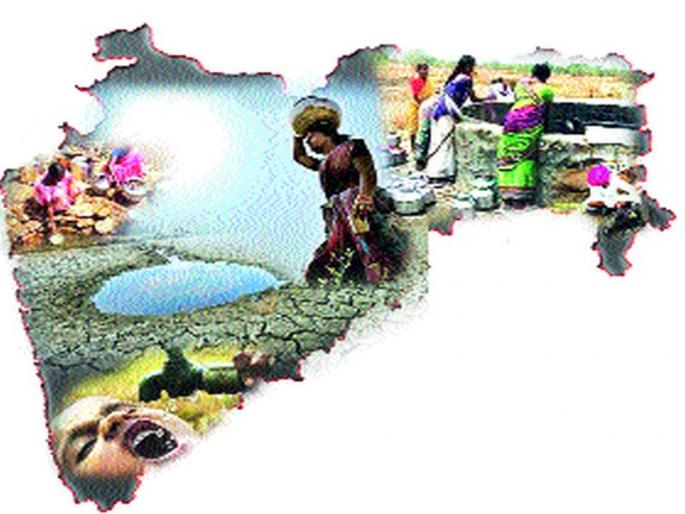 Tribal areas in drought season | आदिवासी भाग दुष्काळी छायेत Tribal areas in drought season | आदिवासी भाग दुष्काळी छायेत