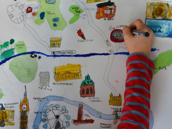 lockdown - DIY - make your home map. stay at home- kids acitivity. | घरच्या घरी तुमच्या घराचा नकाशा बनवला तर ? -मज्जा !