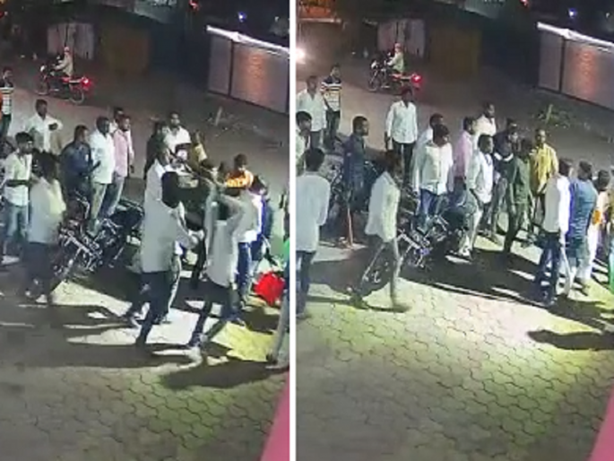 Rada near Mhalasjawala; Case against 31 people including Shiv Sena district chief | Video: म्हाळसजवळ्यात राडा; शिवसेना जिल्हाप्रमुखांसह ३१ जणांविरोधात गुन्हा Rada near Mhalasjawala; Case against 31 people including Shiv Sena district chief | Video: म्हाळसजवळ्यात राडा; शिवसेना जिल्हाप्रमुखांसह ३१ जणांविरोधात गुन्हा