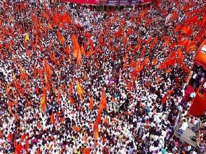 The government's protest in the meeting of the Maratha Kranti Morcha | मराठा क्रांती मोर्चाच्या बैठकीत शासनाचा निषेध The government's protest in the meeting of the Maratha Kranti Morcha | मराठा क्रांती मोर्चाच्या बैठकीत शासनाचा निषेध