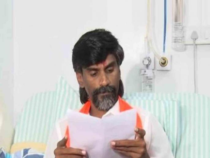 Manoj Jarange Patil's first reaction to the Chief Ministerial nomination | मुख्यमंत्रिपदाच्या उमेदवारीवर मनोज जरांगे पाटलांची पहिली प्रतिक्रिया, म्हणाले, "प्रत्येकाची भावना..." Manoj Jarange Patil's first reaction to the Chief Ministerial nomination | मुख्यमंत्रिपदाच्या उमेदवारीवर मनोज जरांगे पाटलांची पहिली प्रतिक्रिया, म्हणाले, "प्रत्येकाची भावना..."