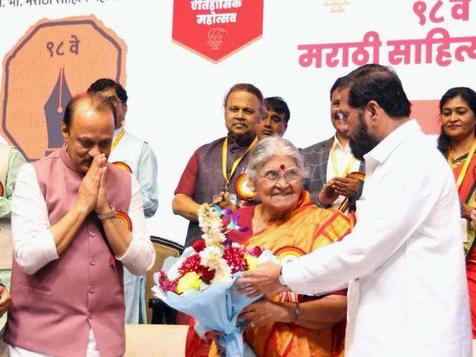 disputed border areas should be immediately included in maharashtra 12 resolutions passed at the 98th marathi sahitya sammelan in delhi | वादग्रस्त सीमाभाग तत्काळ महाराष्ट्रात सामील करावा; दिल्लीतील साहित्य संमेलनात १२ ठराव संमत disputed border areas should be immediately included in maharashtra 12 resolutions passed at the 98th marathi sahitya sammelan in delhi | वादग्रस्त सीमाभाग तत्काळ महाराष्ट्रात सामील करावा; दिल्लीतील साहित्य संमेलनात १२ ठराव संमत