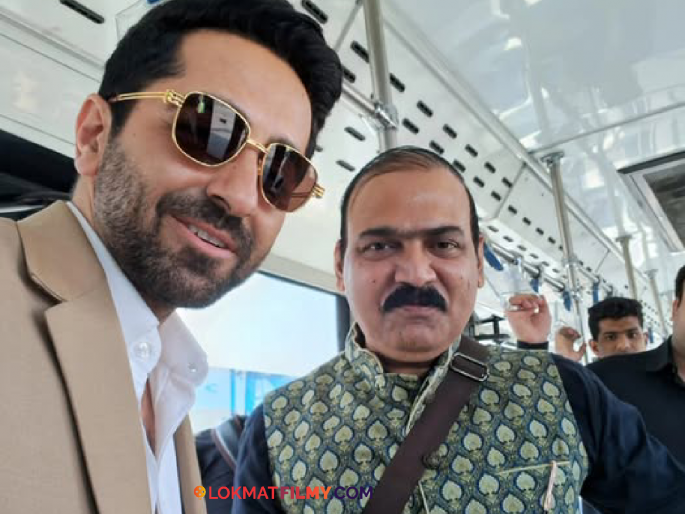 Marathi Star Makarand Anaspure Meets Ayushmann Khurrana Share Photo | 'या' कारणामुळे मकरंद अनासपुरे आयुषमान खुराणावर झाले फिदा, भेटीनंतर शेअर केली खास पोस्ट! Marathi Star Makarand Anaspure Meets Ayushmann Khurrana Share Photo | 'या' कारणामुळे मकरंद अनासपुरे आयुषमान खुराणावर झाले फिदा, भेटीनंतर शेअर केली खास पोस्ट!