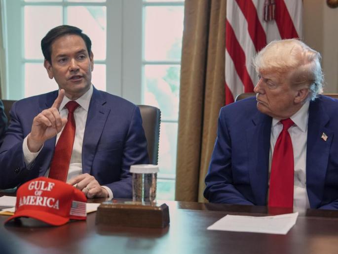 Chaos in the White House! Trump and Rubio face off over Iran war? The American government is caught in its own trap. | व्हाईट हाऊसमध्ये गोंधळ! इराण युद्धावरून ट्रम्प आणि रुबियो आमनेसामने? अमेरिकन सरकार स्वतःच्याच जाळ्यात अडकले Chaos in the White House! Trump and Rubio face off over Iran war? The American government is caught in its own trap. | व्हाईट हाऊसमध्ये गोंधळ! इराण युद्धावरून ट्रम्प आणि रुबियो आमनेसामने? अमेरिकन सरकार स्वतःच्याच जाळ्यात अडकले