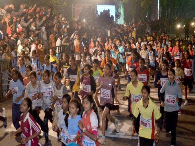 Sunil Kumar of Rajasthan wins MVP Marathon; Military personnel dominate the competition | राजस्थानच्या सुनील कुमारने जिंकली मविप्र मॅरेथॉन ; सैन्यदलातील जवानांचे स्पर्धेत वर्चस्व