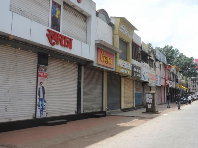 India collapses in market, 50 percent turnover turnover | भारत बंदचा बाजारपेठेला फटका, नाशकात ५० टक्के उलाढाल ठप्प India collapses in market, 50 percent turnover turnover | भारत बंदचा बाजारपेठेला फटका, नाशकात ५० टक्के उलाढाल ठप्प