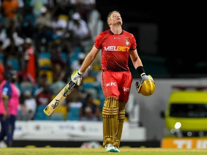 New Zealand's Martin Guptill became only the fourth batter in cricket history to score a century that included just one four.  | ५८ चेंडूंत नाबाद १०० धावा, पण केवळ १ चौकार! न्यूझीलंडच्या फलंदाजाचा ट्वेंटी-२०त चमत्कार