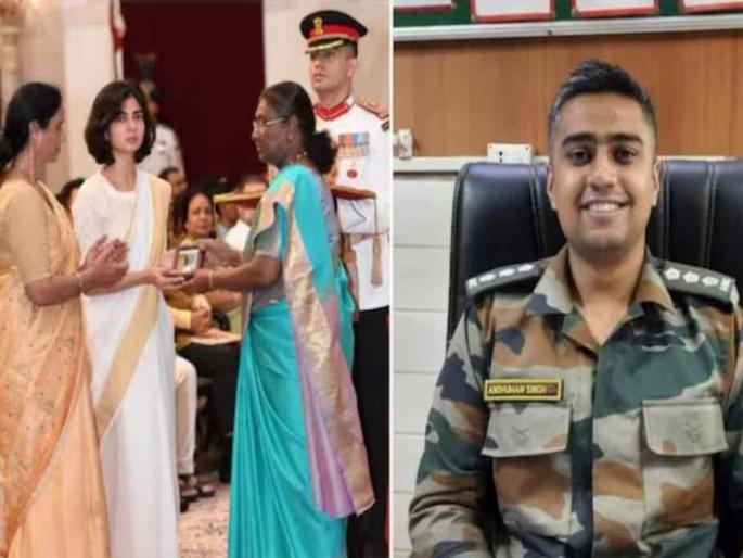 Reply of Martyr Anshuman Singh wife Smriti to mother in law | "ज्याची जशी विचारसरणी तसेच तो बोलणार"; शहीद अंशुमन सिंह यांच्या पत्नीचे सासू-सासऱ्यांना प्रत्युत्तर Reply of Martyr Anshuman Singh wife Smriti to mother in law | "ज्याची जशी विचारसरणी तसेच तो बोलणार"; शहीद अंशुमन सिंह यांच्या पत्नीचे सासू-सासऱ्यांना प्रत्युत्तर