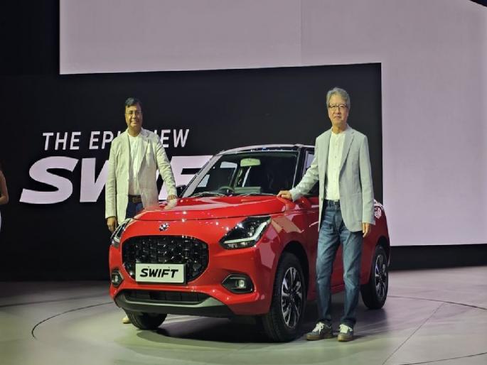 New Gen Maruti Suzuki Swift : new Maruti Swift has become a favorite of customers; 10 thousand bookings received in ten days | ग्राहकांच्या पसंतीस उतरली नवीन Maruti Swift; दहा दिवसांत मिळाल्या 10 हजार बुकिंग New Gen Maruti Suzuki Swift : new Maruti Swift has become a favorite of customers; 10 thousand bookings received in ten days | ग्राहकांच्या पसंतीस उतरली नवीन Maruti Swift; दहा दिवसांत मिळाल्या 10 हजार बुकिंग