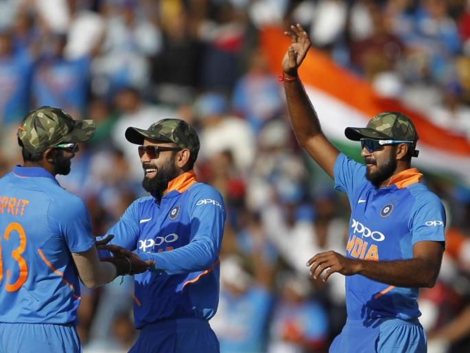 India vs Australia 3rd odi: 313 runs scored by Australia in 1st innings | India vs Australia 3rd odi : 313 की तीन तेरा... भारताचे की ऑस्ट्रेलियाचे वाजणार