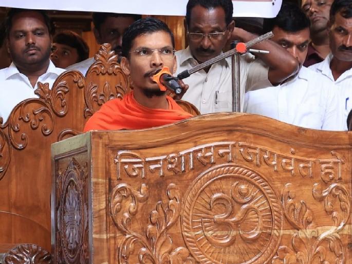 Vanatara should immediately apply to the High Power Committee, the abbot appealed. | Mahadevi Elephant: वनताराने उच्चाधिकार समितीकडे तत्काळ अर्ज करावा, मठाधिपती यांनी केले आवाहन Vanatara should immediately apply to the High Power Committee, the abbot appealed. | Mahadevi Elephant: वनताराने उच्चाधिकार समितीकडे तत्काळ अर्ज करावा, मठाधिपती यांनी केले आवाहन