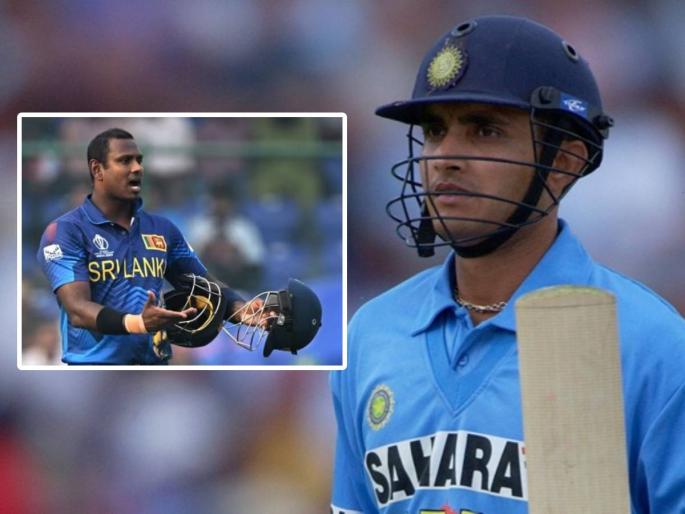 Angelo Mathews timed out controversy Sri Lanka vs Bangladesh world cup 2023 Shakib al Hasan Sourav Ganguly story | तब्बल ६ मिनिटं उशीर होऊनही सौरव गांगुली झाला नव्हता Timed Out, १६ वर्षांपूर्वी काय घडलं?