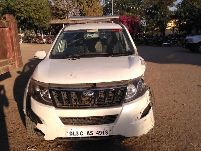 Firing by dacoits on police party at Mothani on Bhandara road in Nagpur | नागपूरनजीकच्या भंडारा मार्गावरील माथनी येथे दरोडेखोरांचा पोलिसांवर गोळीबार