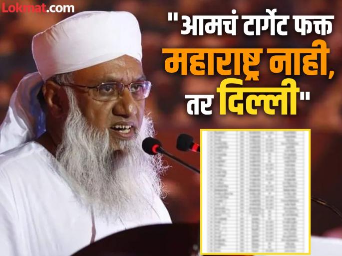 Maharashtra Assembly Election 2024 - All India Muslim Personal Law Board Spokesperson Maulana Sajjad Nomani Announces List of Candidates Supported | मौलाना सज्जाद नोमानींनी जारी केली यादी; मुंबईतील ३६ जागांवर कुणाला दिला पाठिंबा? Maharashtra Assembly Election 2024 - All India Muslim Personal Law Board Spokesperson Maulana Sajjad Nomani Announces List of Candidates Supported | मौलाना सज्जाद नोमानींनी जारी केली यादी; मुंबईतील ३६ जागांवर कुणाला दिला पाठिंबा?