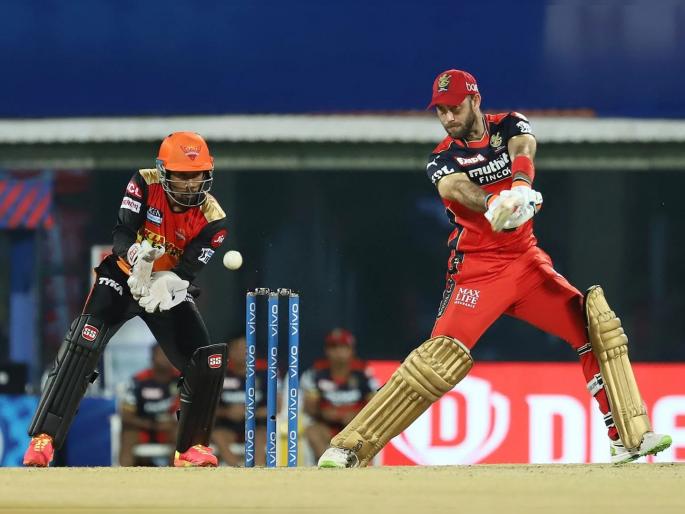IPL 2021 SRH vs RCB Live T20 Score : Glenn Maxwell first IPL fifty in 5 years and after 40 long innings, RCB 8/149 | IPL 2021 : SRH vs RCB T20 Live : हैदराबादच्या गोलंदाजांनी RCBला नाचवलं; ग्लेन मॅक्सवेलनं पाच वर्षांनंतर पहिलं अर्धशतक झळकावलं