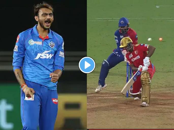 Axar Patel clean Bowled Punjab Captain Mayank Agarwal completes 100 wickets in IPL Career IPL 2022 PBKS vs DC | Axar Patel, IPL 2022 PBKS vs DC Live: मयंक अग्रवालचा विचित्र खेळ; अक्षर पटेलने केली दांडी गुल, नावावर झाला मोठा विक्रम