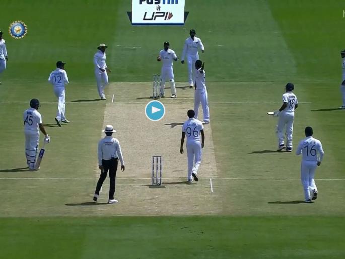 IND vs SL, 2nd Test : Disappointing for Mayank Agarwal, gets distracted by a loud LBW shout and then looks to steal a run, gets stranded mid-way; OUT for 4, Video | Mayank Agarwal, IND vs SL, 2nd Test : मयांक अग्रवालची फजिती; एक बॉल, LBW अपील, ठरला No Ball अन् नाट्यमय विकेट, Video