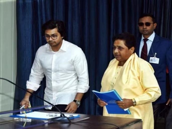 Uttar Pradesh Lok Sabha Election 2024: BSP chief Mayawati took a major action, removed Anand Mohan from the post of national coordinator | बसपा प्रमुख मायावतींनी केली मोठी कारवाई, आनंद मोहन यांना राष्ट्रीय समन्वयक पदावरून हटवले