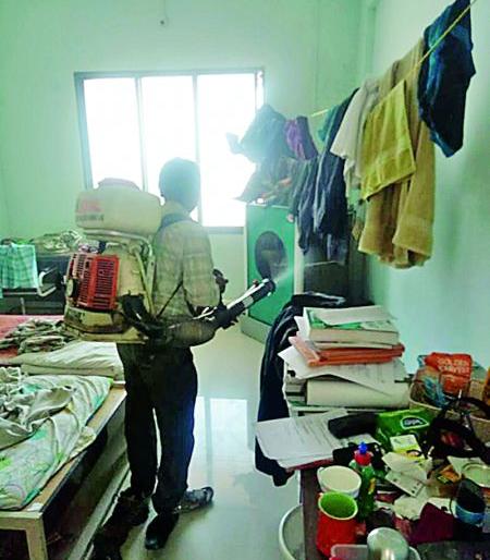 Mayo: Dengue larvae found in the hostel | मेयो : वसतिगृहात आढळल्या डेंग्यूच्या अळ्या